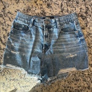 Rewash Light Blue Distressed Jean Shorts Size 3